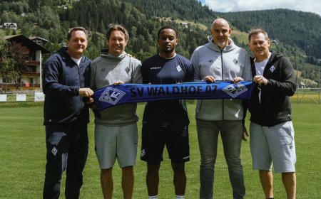 Leroy-Jacques Mickels signs for Germany’s SV Waldhof Mannheim