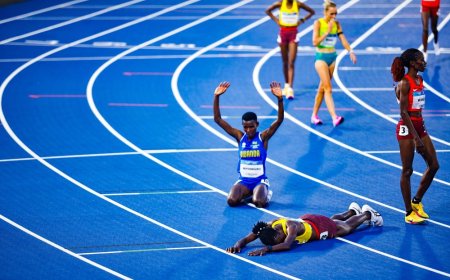 PHOTOS: Florence Niyonkuru clinches Rwanda’s first-ever Commonwealth Games medal