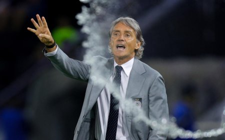 Roberto Mancini named Italy head coach