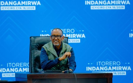 PHOTOS: Kagame calls for discipline and patriotism at Indangamirwa Cohort 16