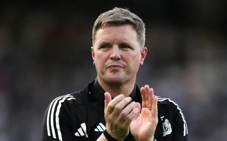 Eddie Howe leaves Newcastle after five years