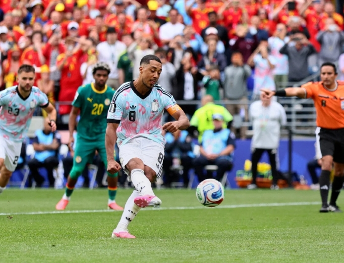 Tielemans’ last-gasp penalty completes stunning Belgium comeback to eliminate Senegal