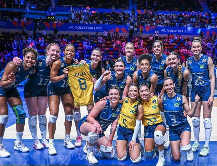 Brazil outlast Italy in five-set thriller to reach VNL final (Photos)