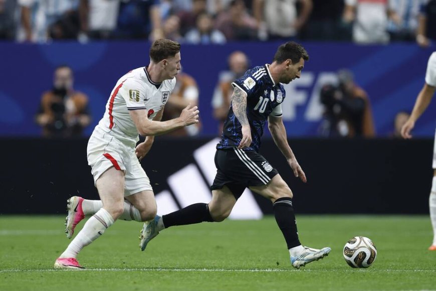 Messi inspires Argentina’s late comeback to stun England and reach World Cup final (Photos)