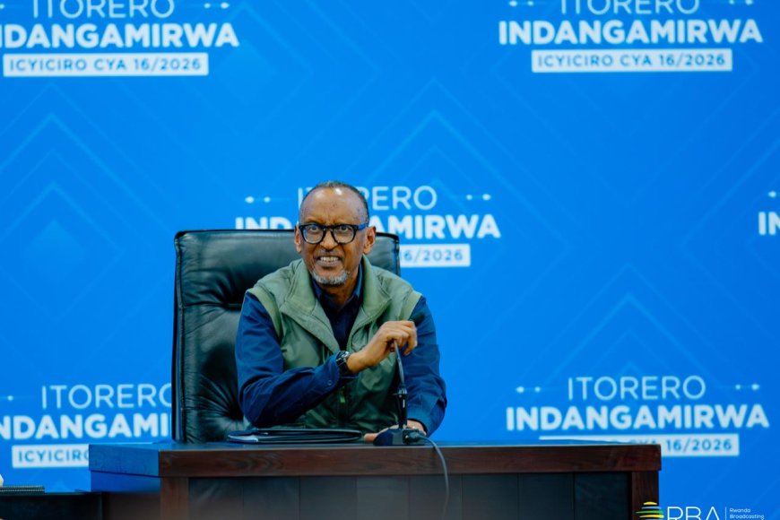 PHOTOS: Kagame calls for discipline and patriotism at Indangamirwa Cohort 16