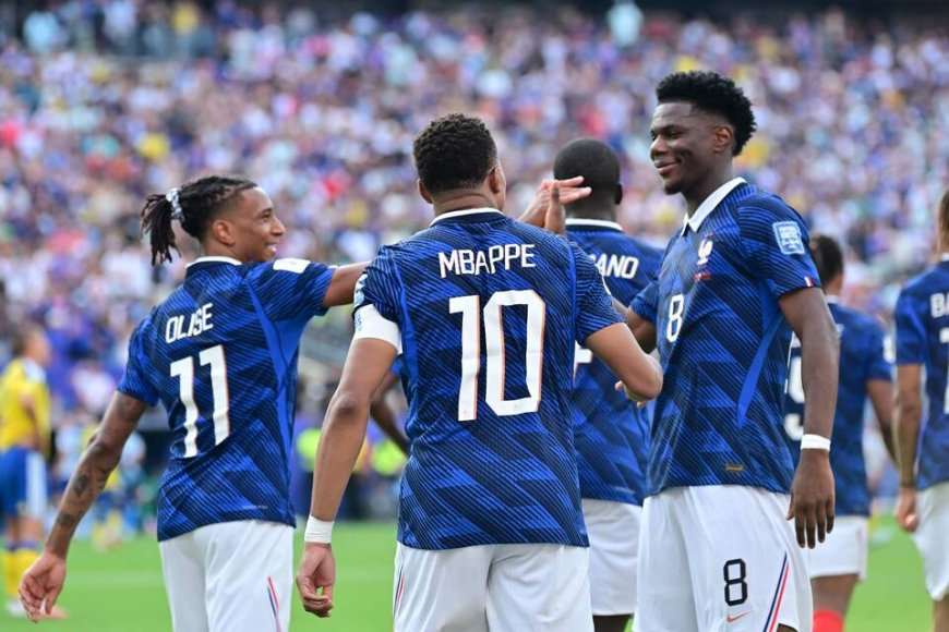 Mbappé brace powers France past Sweden into World Cup last 16