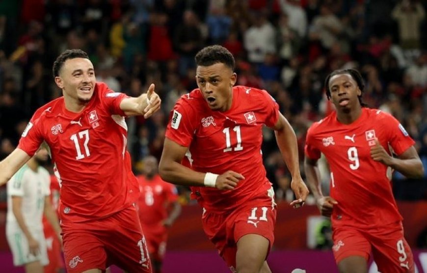 Switzerland cruise past Algeria to reach World Cup last 16