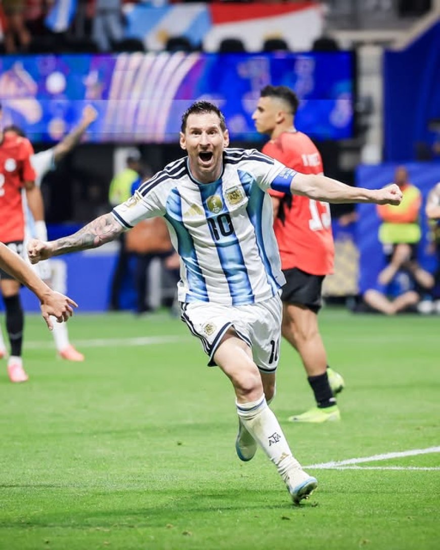 Argentina survive Egypt in five-goal thriller, reach World Cup quarter-finals (Photos)