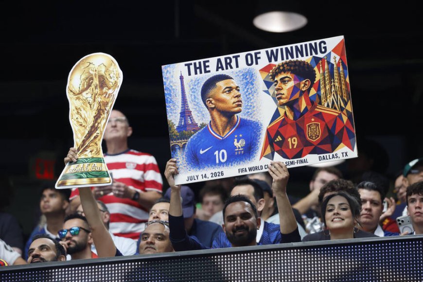 Spain shock France 2-0 to reach 2026 FIFA World Cup final (Photos)