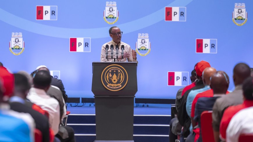 Kagame urges RPF members to deliver solutions amid global challenges