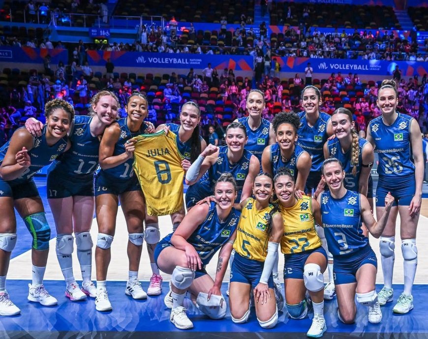 Brazil outlast Italy in five-set thriller to reach VNL final (Photos)