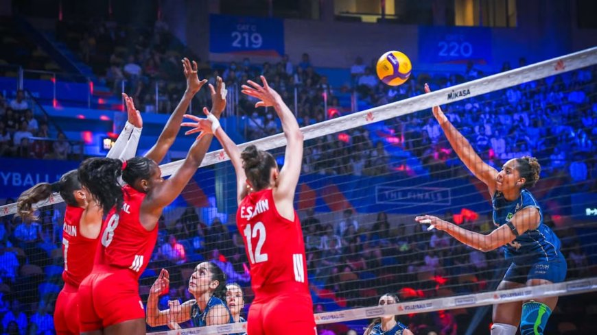 Türkiye edge Brazil 3-1 to win second VNL title (Photos)