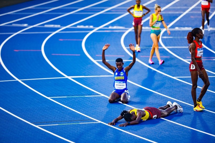 PHOTOS: Florence Niyonkuru clinches Rwanda’s first-ever Commonwealth Games medal