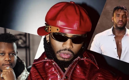 Diamond Platnumz yashimangiye umubano wihariye afitanye na The Ben imbere ya Bruce Melodie