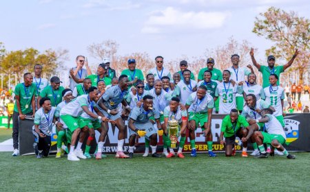 PHOTOS: Late Hamiss goal seals FERWAFA Super Cup for Kiyovu Sports