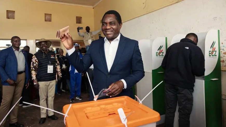 Hakainde Hichilema re-elected as Zambia’s President