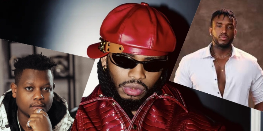 Diamond Platnumz yashimangiye umubano wihariye afitanye na The Ben imbere ya Bruce Melodie