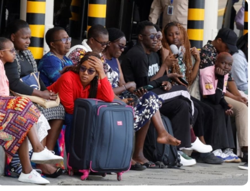 Thousands stranded as Airport strike disrupts flights at Nairobi’s JKIA