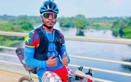 Congolese cyclist Miguel Masaisai dies during peace journey