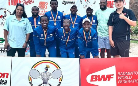 Rwanda clinch maiden medal at Africa AirBadminton Championship (Photos)