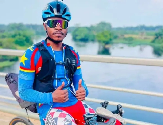 Congolese cyclist Miguel Masaisai dies during peace journey