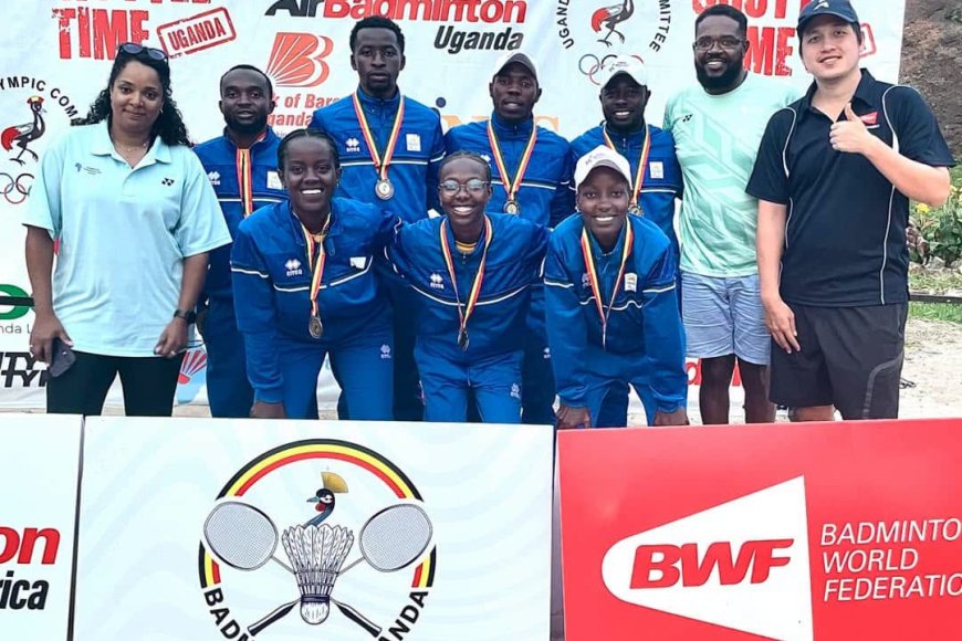 Rwanda clinch maiden medal at Africa AirBadminton Championship (Photos)