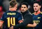 Champions League: Como thrash Man Utd, Arsenal hold Bayern to a draw