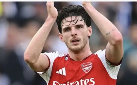 Declan Rice closes in on new long-term Arsenal contract