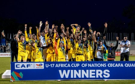 PHOTOS: Uganda crowned 2027 TotalEnergies CAF U-17 AFCON Zonal Qualifiers champions