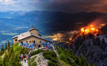Germany: Hitler’s Mountain retreat devastated by Fire