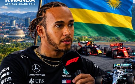 Hamilton backs Rwanda’s African Grand Prix despite critics