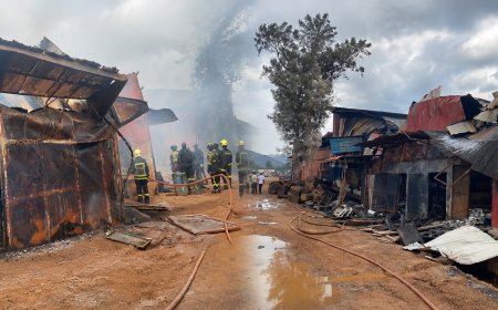 Traders face Billions in losses after Gisozi Market fire