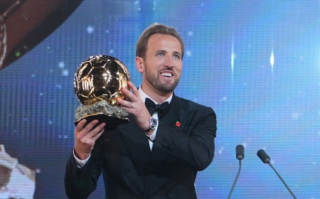 PHOTOS: Kane ends England’s 25-year wait for the Ballon d’Or