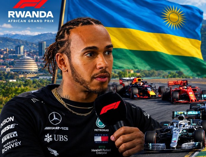 Hamilton backs Rwanda’s African Grand Prix despite critics