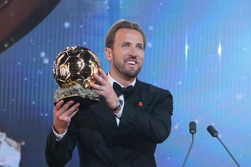 PHOTOS: Kane ends England’s 25-year wait for the Ballon d’Or