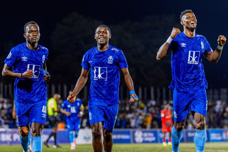 PHOTOS: Rayon Sports thrash Musanze to secure first league win