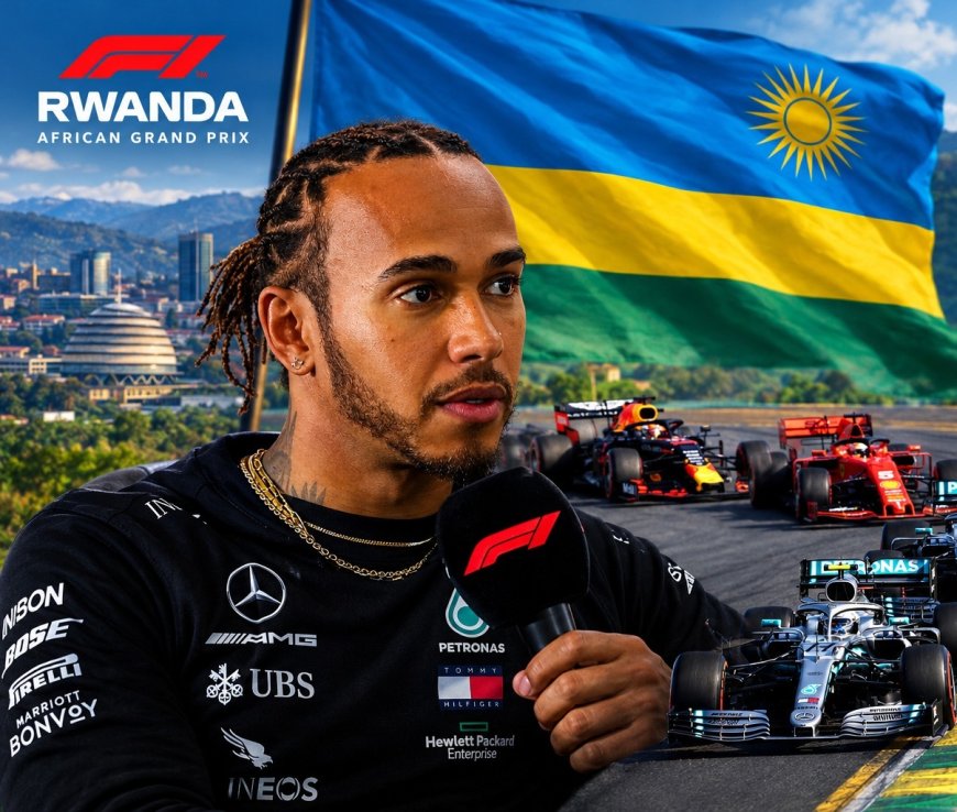 Hamilton backs Rwanda’s African Grand Prix despite critics