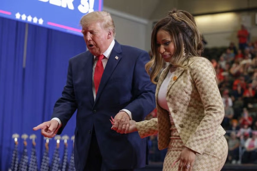 PHOTOS: Nicki Minaj’s appearance draws Trump’s attention at Michigan rally