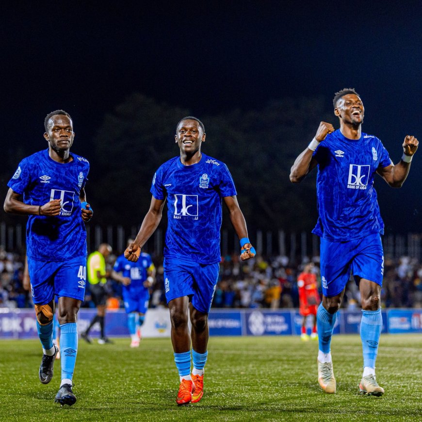 PHOTOS: Rayon Sports thrash Musanze to secure first league win