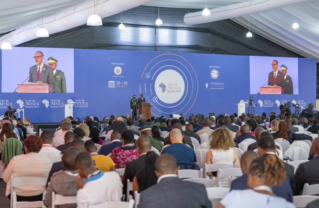 Transform Africa: Perezida Kagame Yagaragaje Ko Abasaga 60% By ...