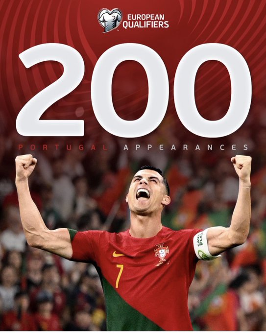 World Record Cristiano Ronaldo Scores 89th Minute Winner In Record 200th Portugal Game Theupdate 6826