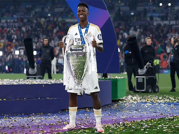 UEFA named Vinicius Jr player of 2023-24 Champions League season ...